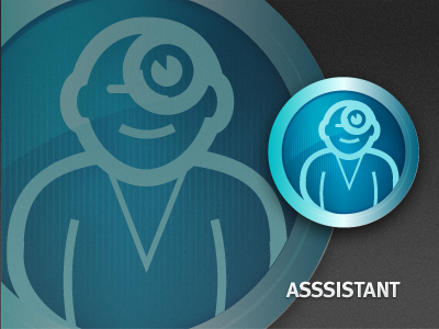 Assistant Badge app badge icon icons phone reward set ui