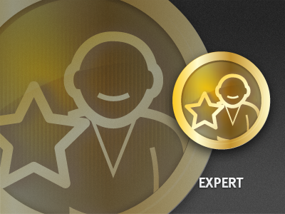 Expert Badge app badge icon icons phone reward set ui