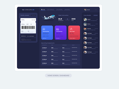 Task Manager application for cabin crew ui