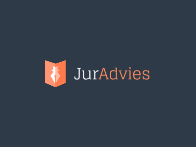 Jur Advies logo branding identity law lawyer logo logotype startup