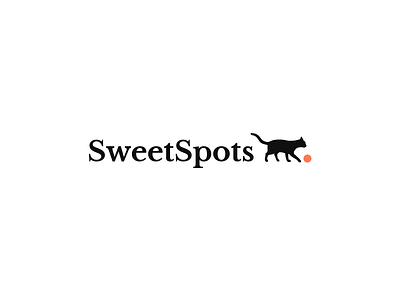 Sweet Spots logo version 2 branding cute graphic design hat identity location logo logotype mascot rabbit startup symbol
