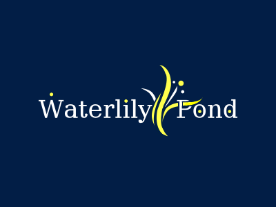 Waterlily logo sketch branding corporate identity design identity logo
