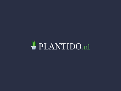 Plantido.nl logo concept branding logo mvp plant
