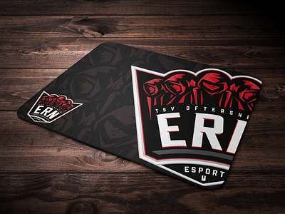 Esport Rhein-Neckar Mousepad Design branding esports mousepad rhein neckar