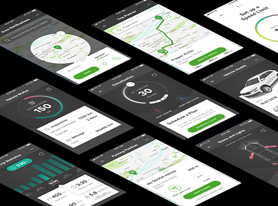 ŠKODA Connect App Redesign app design ui ux