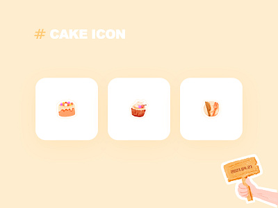 cake icon design icon