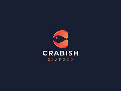 CRABISH branding creative design graphic design icon identity illustration logo minimal vector