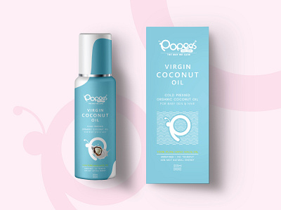 Virgin coconut oil packaging adobe illustrator adobe photoshop ads advertising brand design design logo package design packaging
