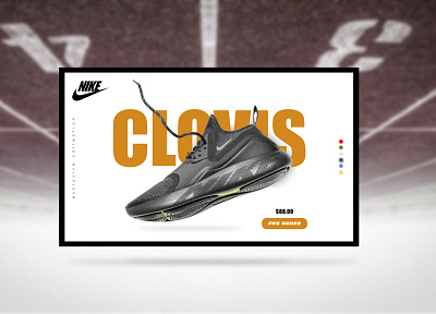 NIKE CLOVIS adobe adobe photoshop adobephotoshop branding design digital digital 2d illustration photoshop wacom intuos