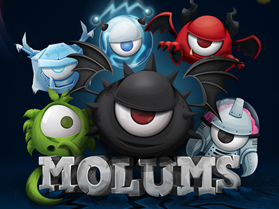 Molums characters game molums ui