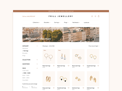 Jewellery Store – Web Concept