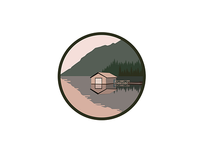 British Columbia clean design fresh illustration illustrator landscape minimal patch design patches simple