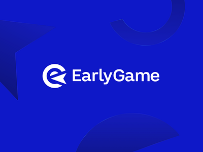 EarlyGame blue brand branding community design e sport e sports esport esports game gaming icon identity logo logomark mouse responsive shapes typography wordmark