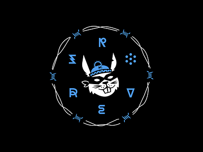 ROVERS bandana bandit beanie brand branding cartoon character design emblem gangster hare identity illustration logo rabbit rover rovers street tattoo thug