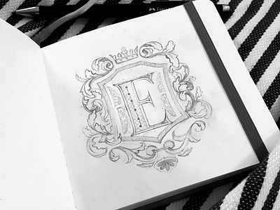 Letters Marathon 2019/ Letter E (sketch)