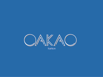 Oakao fashion branding dailylogochallenge illustrator logo