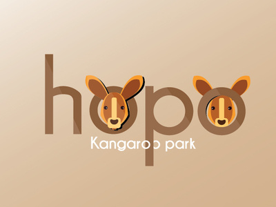 Hopo Kangaroo park dailylogochallenge logo