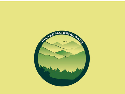 Pikake National park dailylogochallenge illustrator
