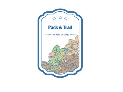 Pack & Trail dailylogochallenge illustrator logo