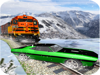 Train Vs Car: Speedy Race