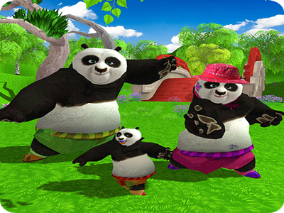 Wild Panda Family: Kung Fu Jungle Survival android challenging family food game impossible jungle kungfu panda rhino simulation survival thrilling tiger wild