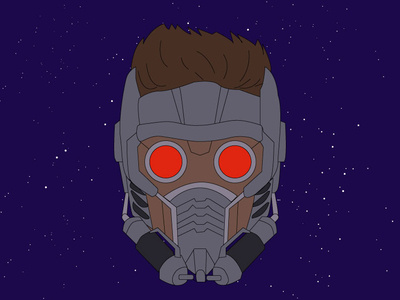 Star Lord design icon illustration vector