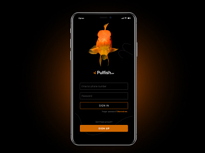 Sign In Screen daily ui challange dailyui mobile mobile app design sign in signup ui