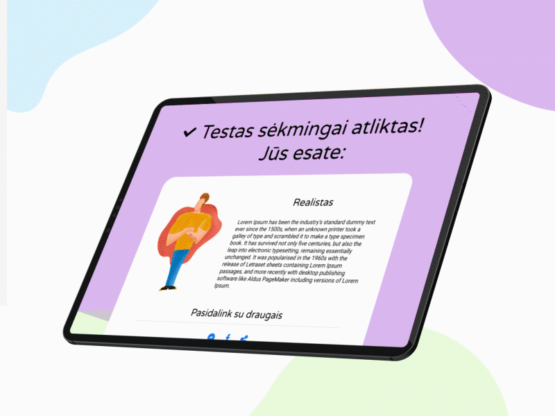 Where to study 2019 Vilnius University 2d animation character design illustration ipad procreate ui web design
