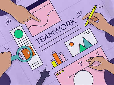 Teamwork Illustration