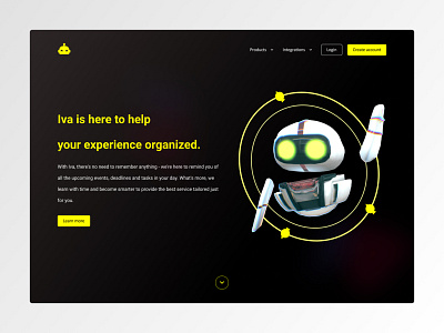 Landing page - AI Bot