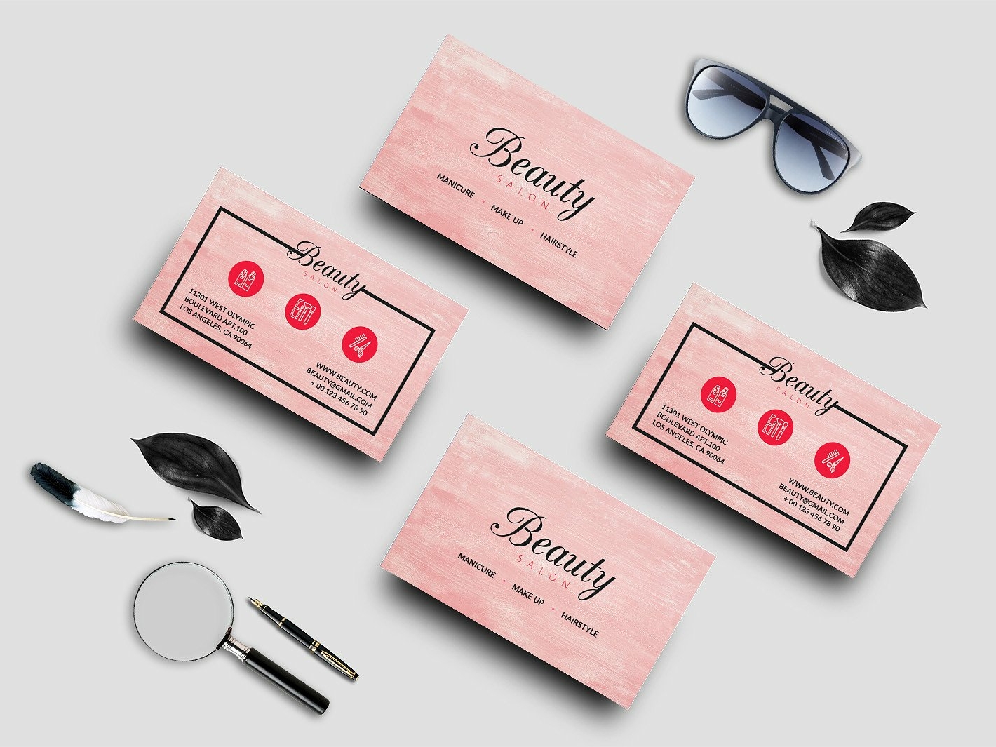 Beauty Salon Business Cards By Business Cards On Dribbble