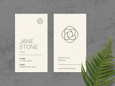 Business Card Template babypink botanical branding business business card business card template business card templates businesscards card template cards design elegant garden icon illustration indesign logo minimal template white