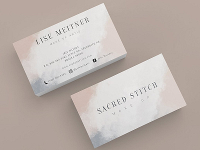 SCARED STITCH BUSINESS CARDS branding business business card business card template business card templates businesscards card template cards corporate design elegant icon illustration indesign logo minimal print print design template white