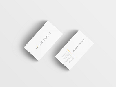 M-Management Business Card business card business card design card design design logo logo design m management mmanagement print print design