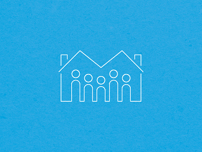 Logo Mark Concept branding community housing icon logo mark