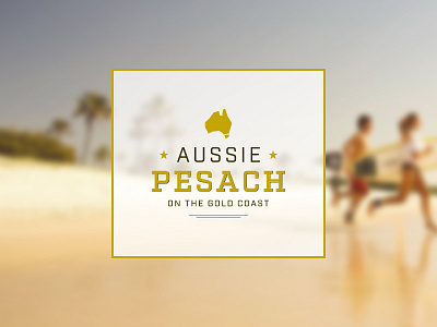 Aussie Pesach | Logo australia branding design typography