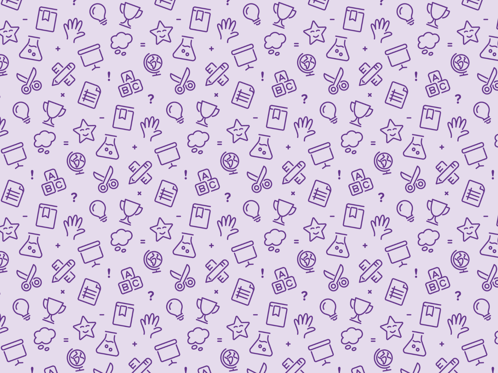 The Learning Curve Brand Pattern by Yitz Rapp on Dribbble