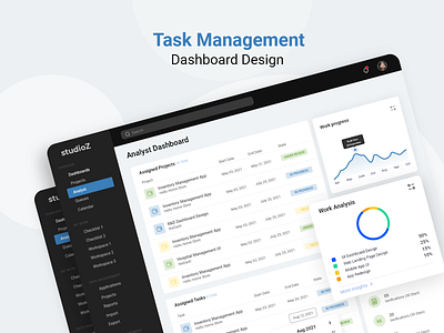Task Management Dashboard UI