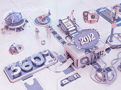 2012 Agency life - Illustration - 3D