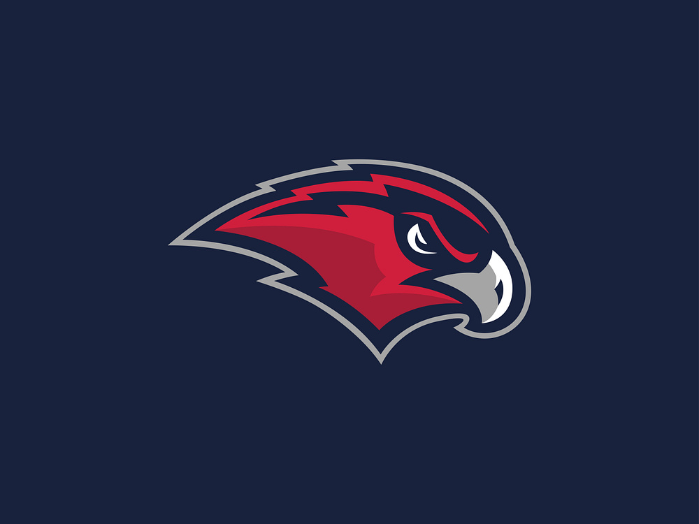 Hawk mascot logo | For sale by Sergey Jir on Dribbble