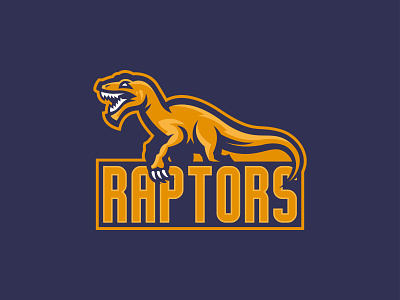 Raptors  Sports logo inspiration, Sports logo design, Team logo design
