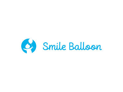 SMILE BALLON balloon balloon logo balloons brand identity branding creative creative logo designer illustration logo logo design logos logotype minimalism modern negative space store store logo up vector