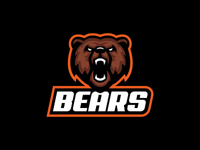 BEARS MASCOT LOGO | FOR SALE