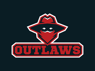 OUTLAWS MASCOT LOGO | FOR SALE