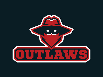 OUTLAWS MASCOT LOGO | FOR SALE