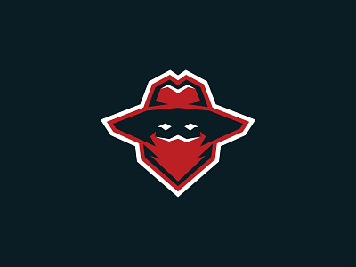 OUTLAWS MASCOT LOGO | FOR SALE angry bandit branding cowboy esport esports for sale identity illustration label logo logotype mascot mask outlaw team texas vector west western