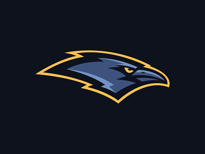 Ravens Mascot Logo 