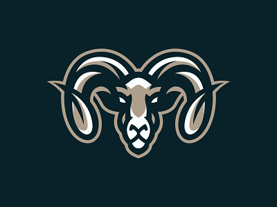 RAM animal logo brand branding concept esport gamer goat goat logo goats identity designer illustration mascot mascot logo minimal ram rams sport team vector web