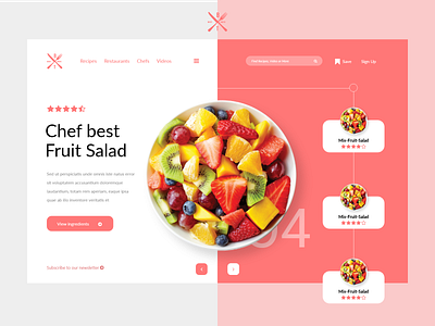 Fruit App Ui Design