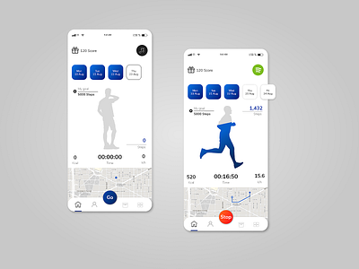 Fitness App UI Design ui ux design uidesign ux desgin ux design